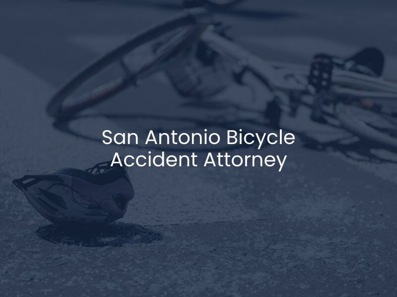 San Antonio Bicycle Accident Attorney